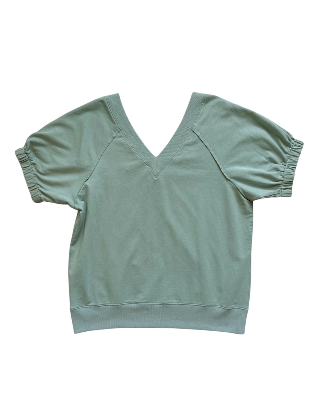 Another Love Puff Sleeve Sweatshirt Top Size Medium